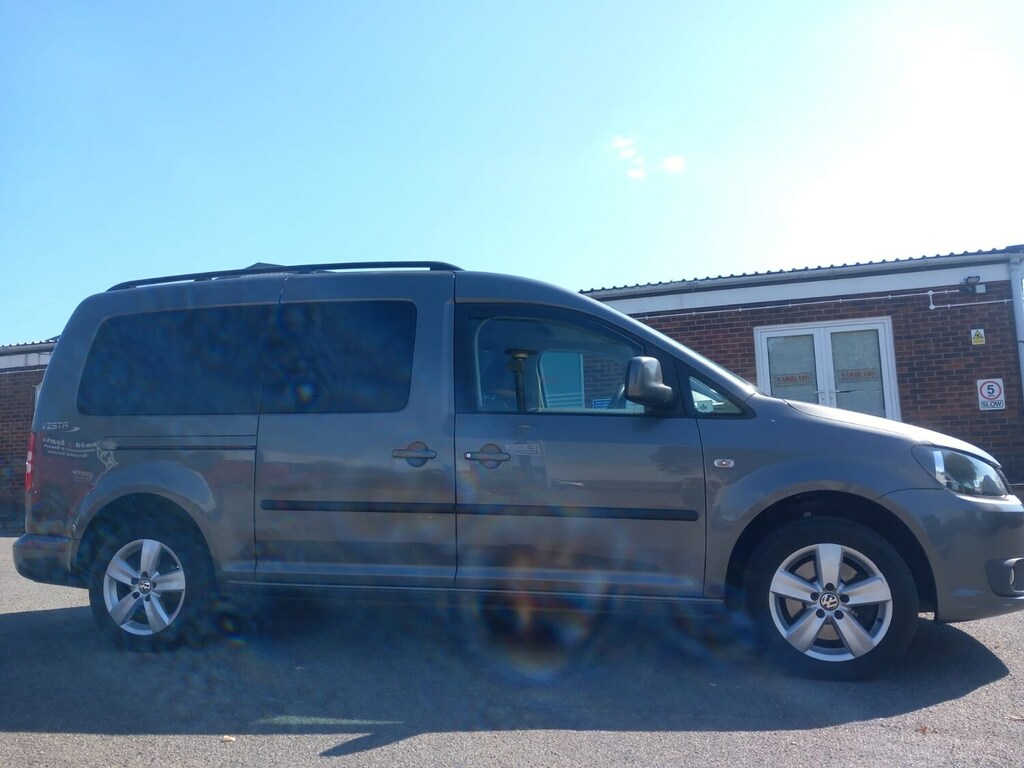 Volkswagen Caddy Maxi Life 1.6 Tdi Cr Mpv Dsg Euro 5 102 Ps Purple #21
