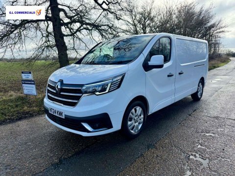 Renault Trafic 2.0 Dci Blue HT24KWK White