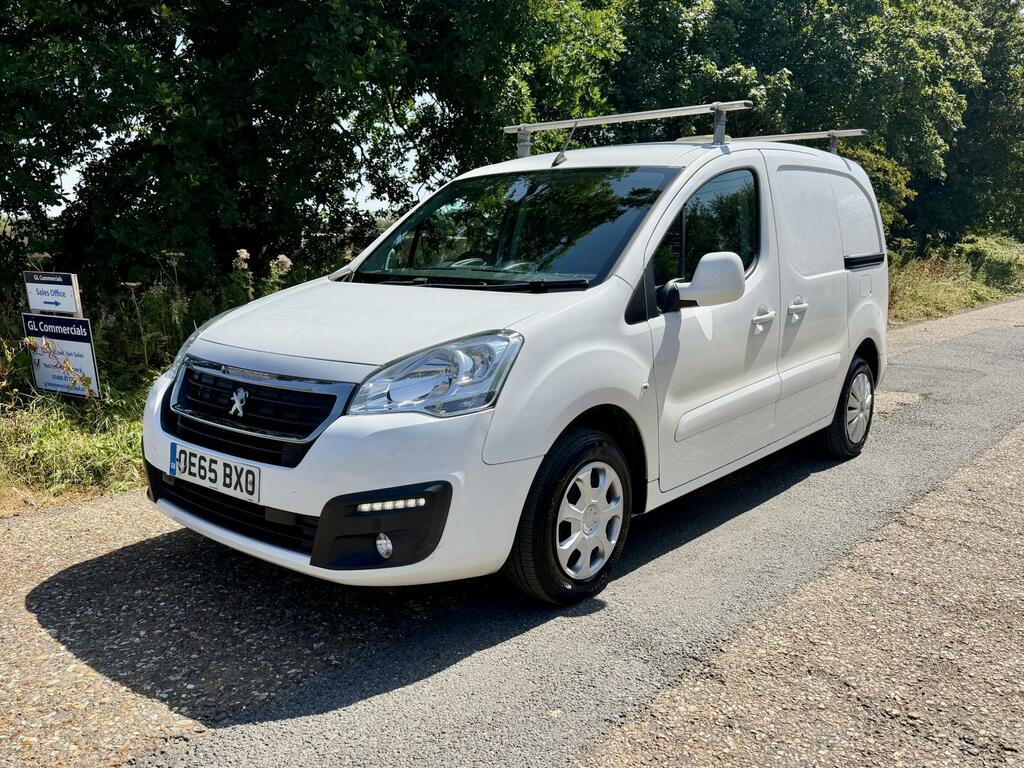 Peugeot Partner 1.6 Hdi 625 Professional Panel Van Manu OE65BXO White
