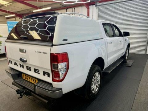 Ford Ranger 2.0 Ecoblue Limited White #4