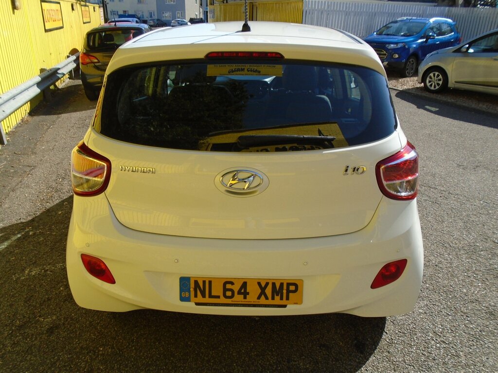 Hyundai I10 1.0 Premium Hatchback Euro 5 66 White #6