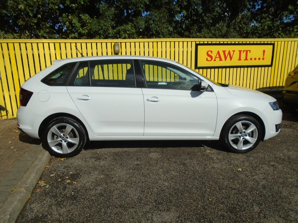 Skoda Rapid Spaceback 1.0 Tsi Gpf Se Tech Hatchback Eu GF19UCH White #3