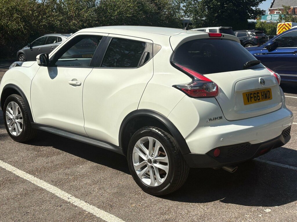Nissan Juke 1.5 Dci N-connecta Euro 6 Ss White #4