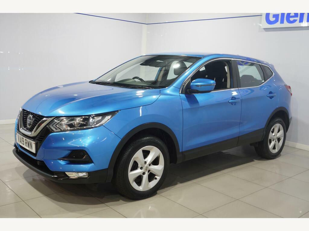 Nissan Qashqai 1.3 Dig-t Acenta Premium Euro 6 S S VA19RWN Blue #6
