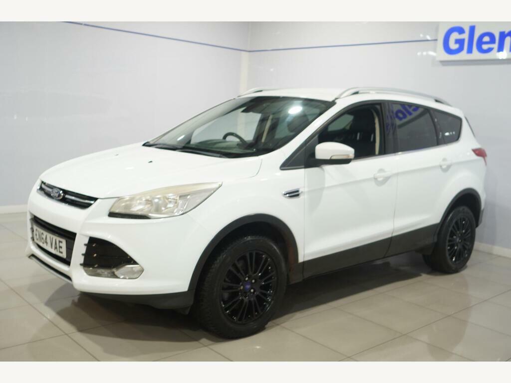 Ford Kuga 2.0 Tdci Titanium Awd Euro 5 White #5