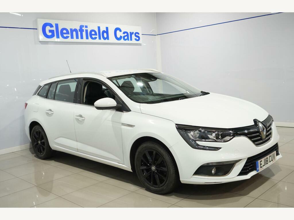 Renault Megane 1.5 Dci Dynamique Nav Sport Tourer Euro 6 S S White #4