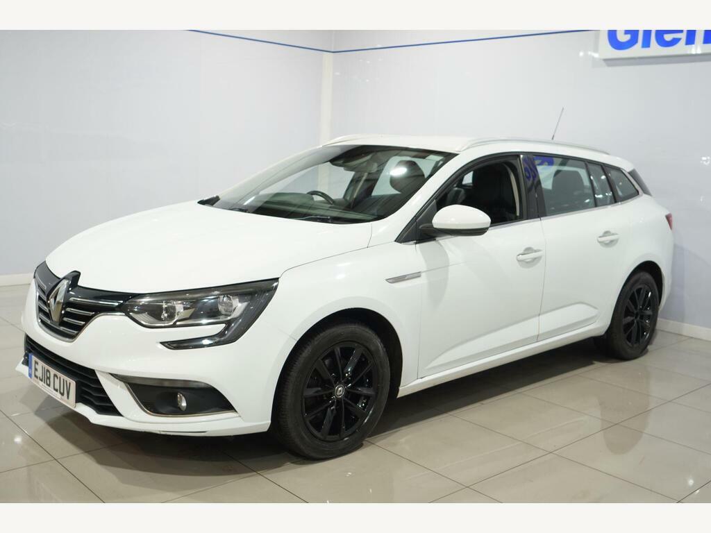 Renault Megane 1.5 Dci Dynamique Nav Sport Tourer Euro 6 S S White #6