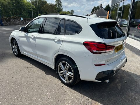 BMW X1 Xdrive20d M Sport White #6
