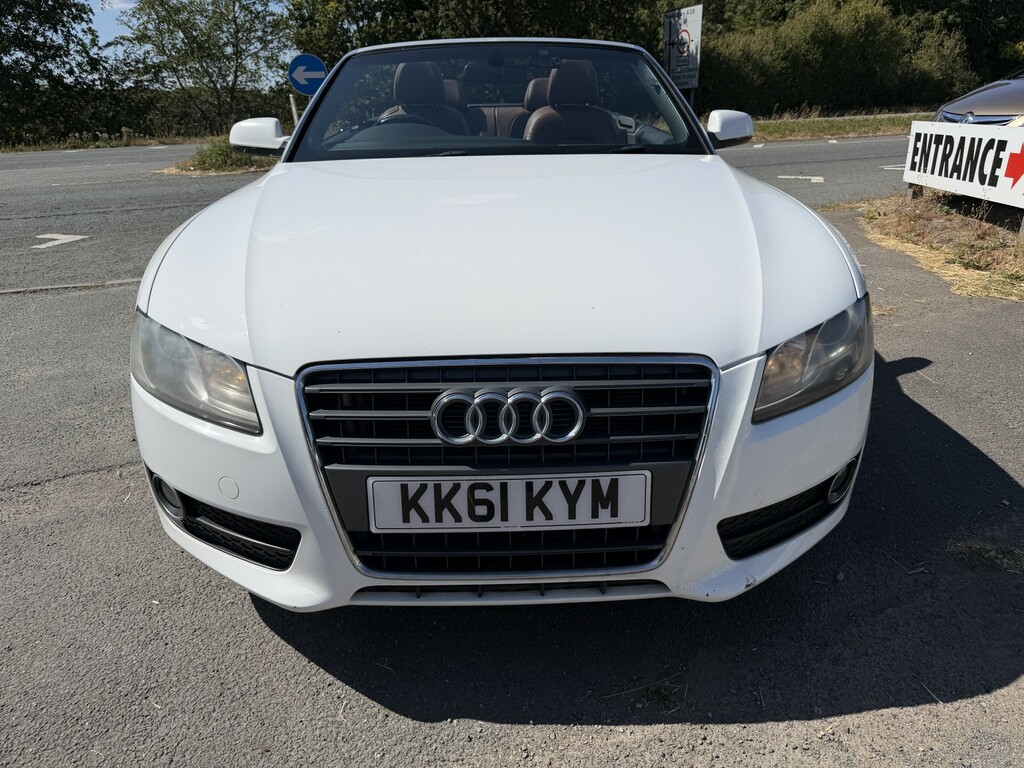 Audi A5 Convertible 1.8 Tfsi Se 2011 White #3