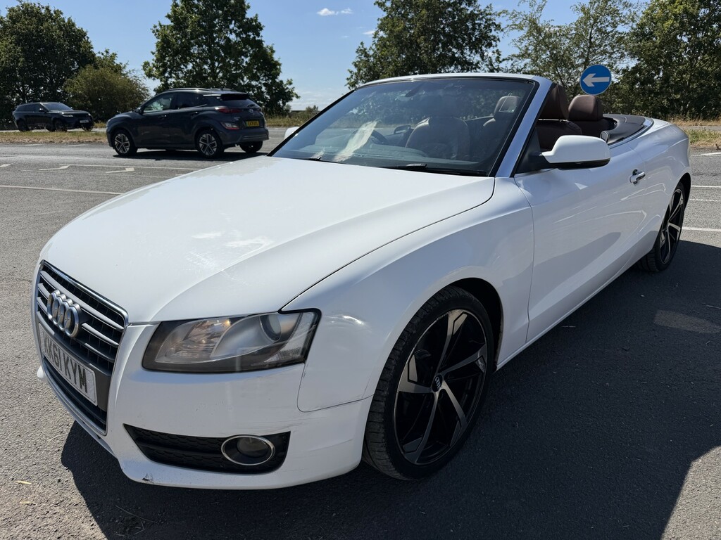 Audi A5 Convertible 1.8 Tfsi Se 2011 White #4