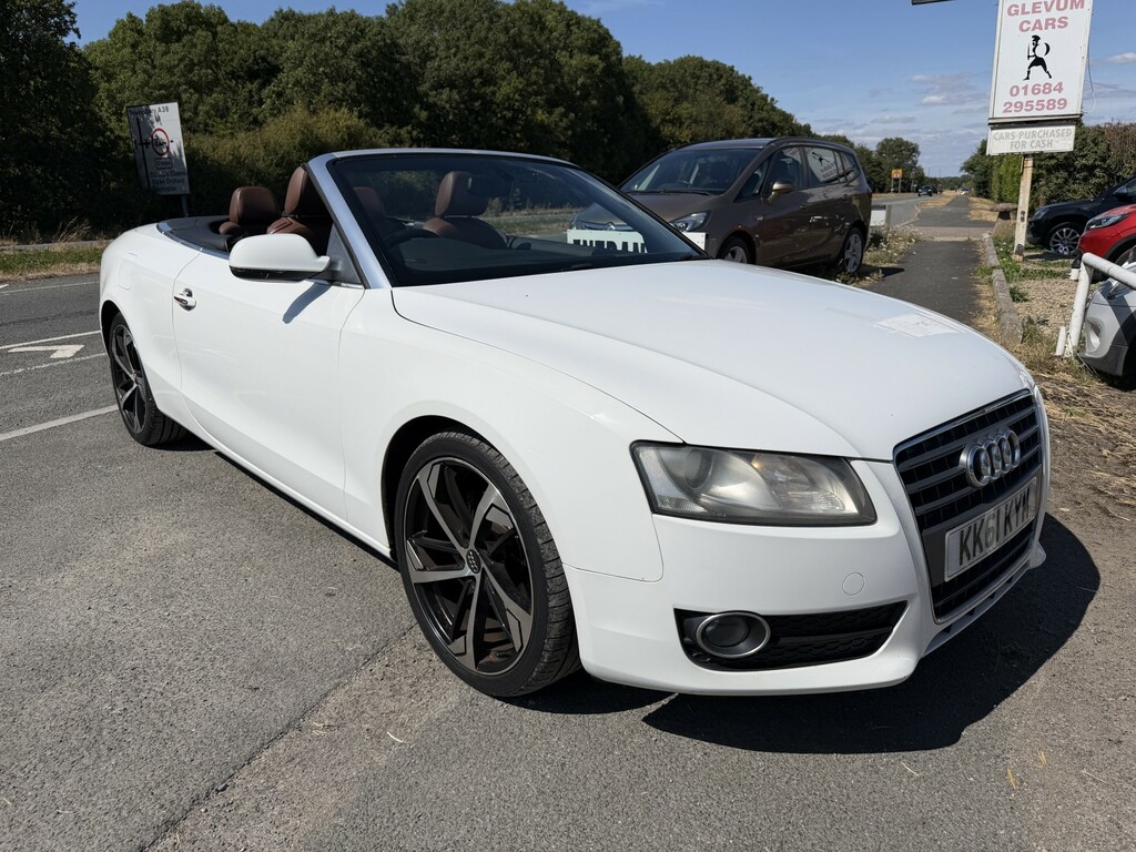 Audi A5 Convertible 1.8 Tfsi Se 2011 White #2