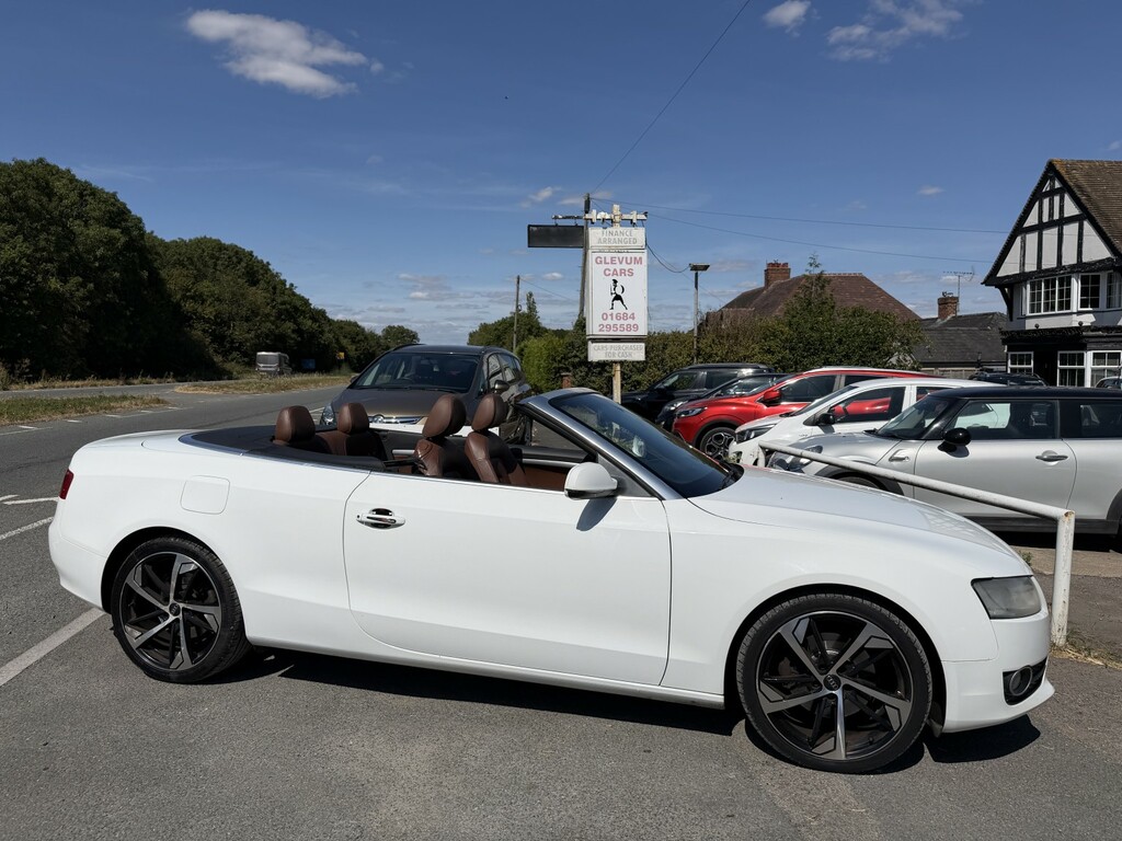 Audi A5 Convertible 1.8 Tfsi Se 2011 White