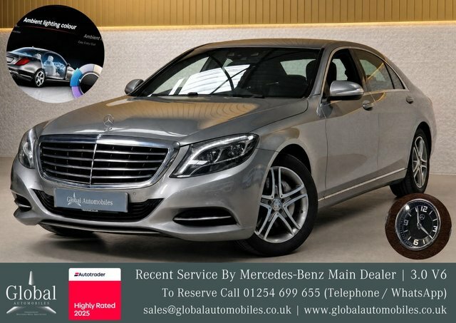 Mercedes-Benz S Class 3.0 S350l V6 Bluetec Silver