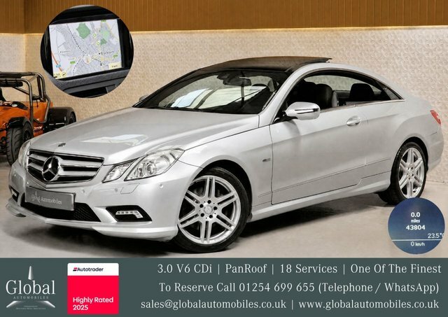 Mercedes-Benz E Class 3.0 E350 Cdi V6 Silver