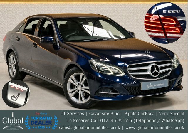 Mercedes-Benz E Class 2.1 E220 Bluetec Se Blue #2