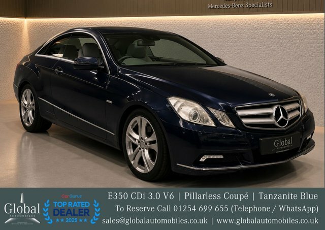 Mercedes-Benz E Class 3.0 E350 Cdi V6 Blue