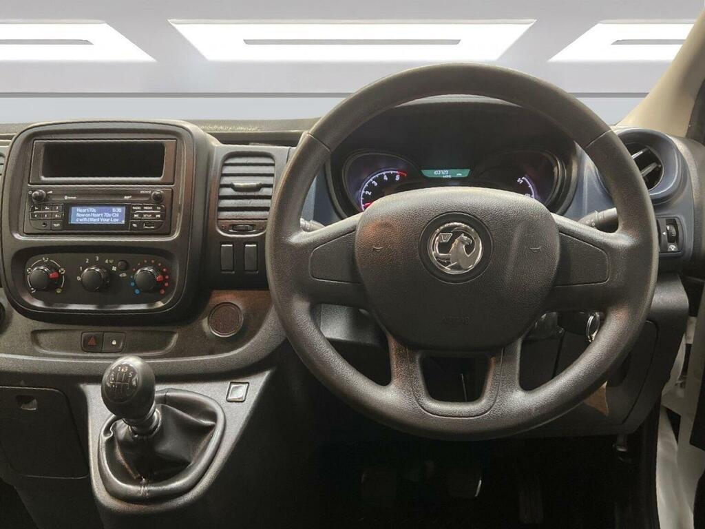 Vauxhall Vivaro 1.6 Cdti 2900 Crew Van L2 H1 Euro 6 6 Seat White #3