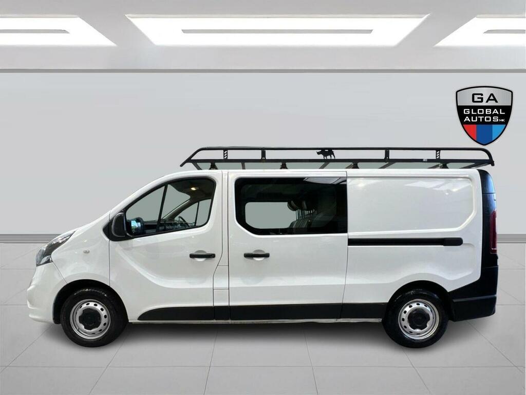 Vauxhall Vivaro 1.6 Cdti 2900 Crew Van L2 H1 Euro 6 6 Seat White #6