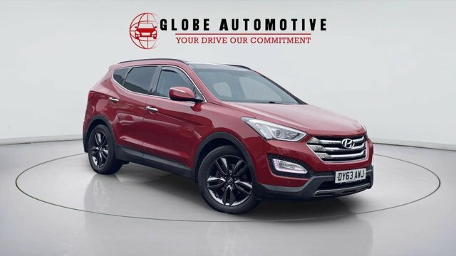 Hyundai Santa Fe 2013 2.2 Crdi Premium Se 4Wd Euro 5 7 Se Red