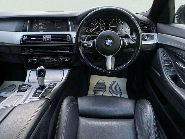 BMW 5 Series 2014 2.0 520D M Sport Saloon Euro BJ64EVM Black #2