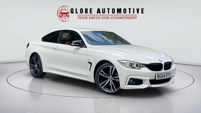 BMW 4 Series Gran Coupe 2014 2.0 420D M Sport Coupe Xdrive BG64RTO White
