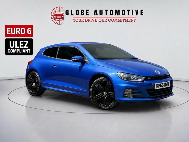Volkswagen Scirocco 2015 2.0 Tdi Bluemotion Tech R-line Dsg Euro 6 S Blue