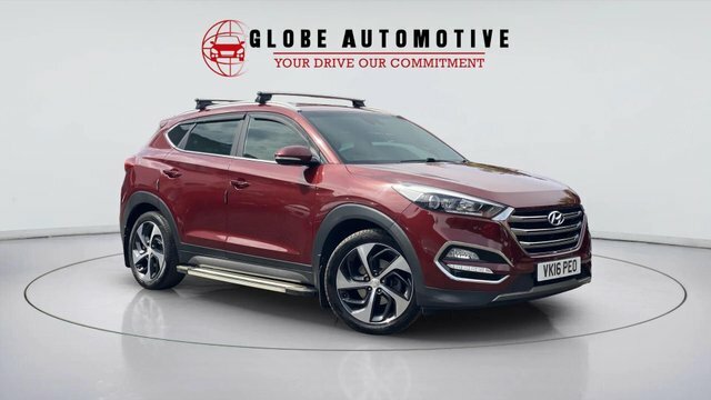 Hyundai Tucson 2016 2.0 Crdi Premium 4Wd Euro 6 Red