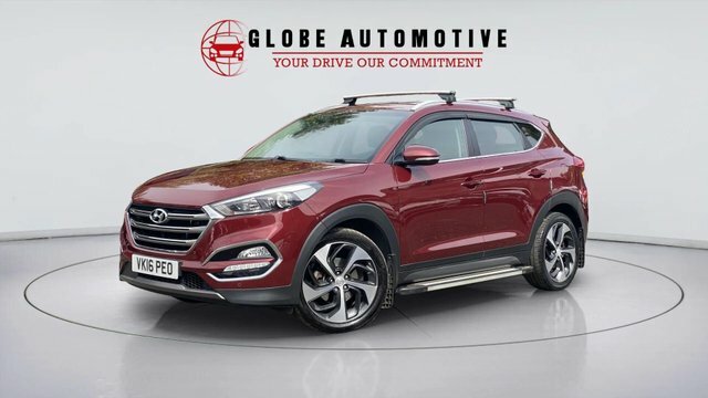 Hyundai Tucson 2016 2.0 Crdi Premium 4Wd Euro 6 Red #2