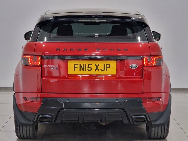 Land Rover Range Rover Evoque Sd4 Dynamic Firenze Red Red #5