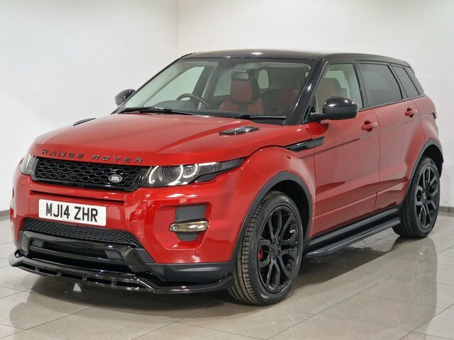 Land Rover Range Rover Evoque Sd4 Dynamic Firenze Red Red #3