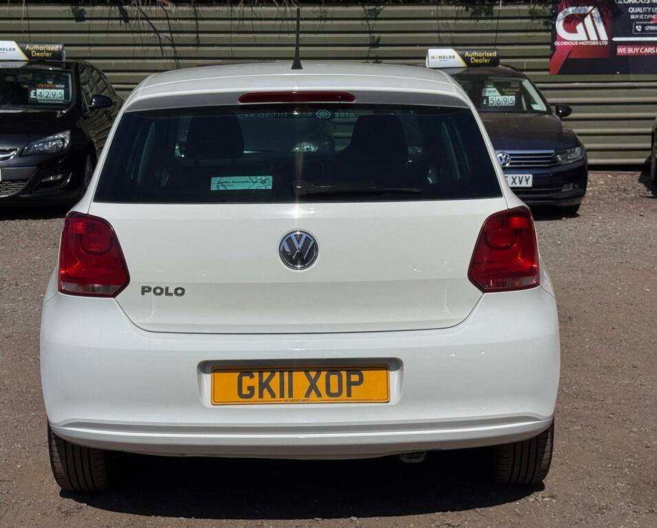 Volkswagen Polo 2011 1.2 Match Hatchback Euro 5 White #13