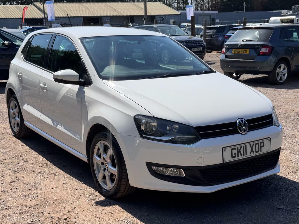 Volkswagen Polo 2011 1.2 Match Hatchback Euro 5 White #6