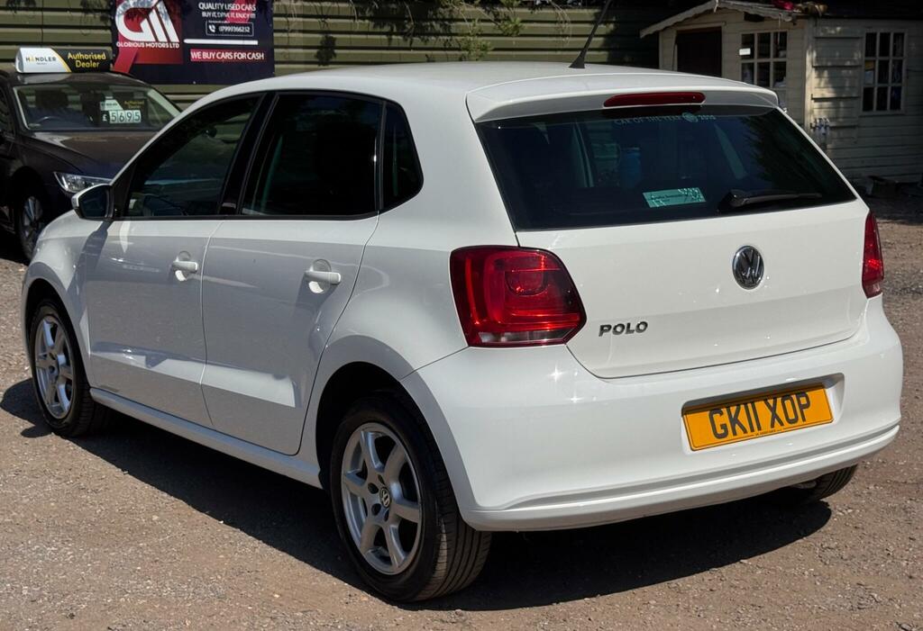 Volkswagen Polo 2011 1.2 Match Hatchback Euro 5 White #5