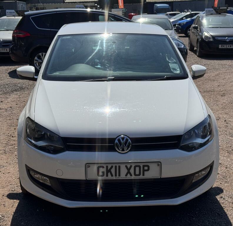 Volkswagen Polo 2011 1.2 Match Hatchback Euro 5 White #4