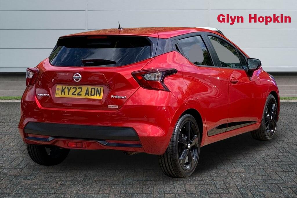 Nissan Micra 1.0 Ig-t 92 N-sport KY22AON Red #3