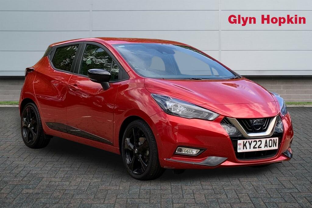 Nissan Micra 1.0 Ig-t 92 N-sport KY22AON Red