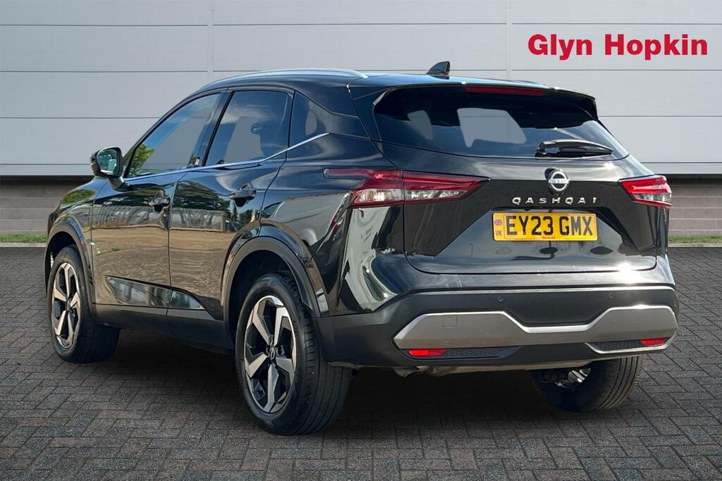 Nissan Qashqai 1.3 Dig-t Mh N-connecta Glass Roof EY23GMX Black #5
