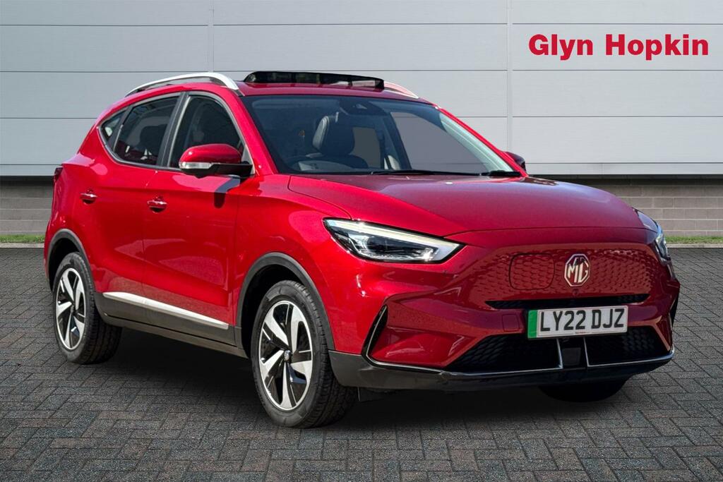 MG ZS 115Kw Trophy Ev Long Range 73Kwh Red
