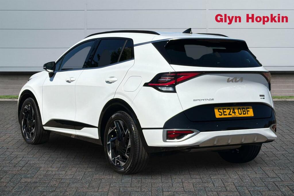 Kia Sportage 1.6T Gdi 157 48V Isg Gt-line SE24OBF White #5