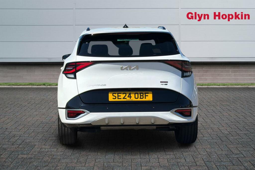 Kia Sportage 1.6T Gdi 157 48V Isg Gt-line SE24OBF White #4