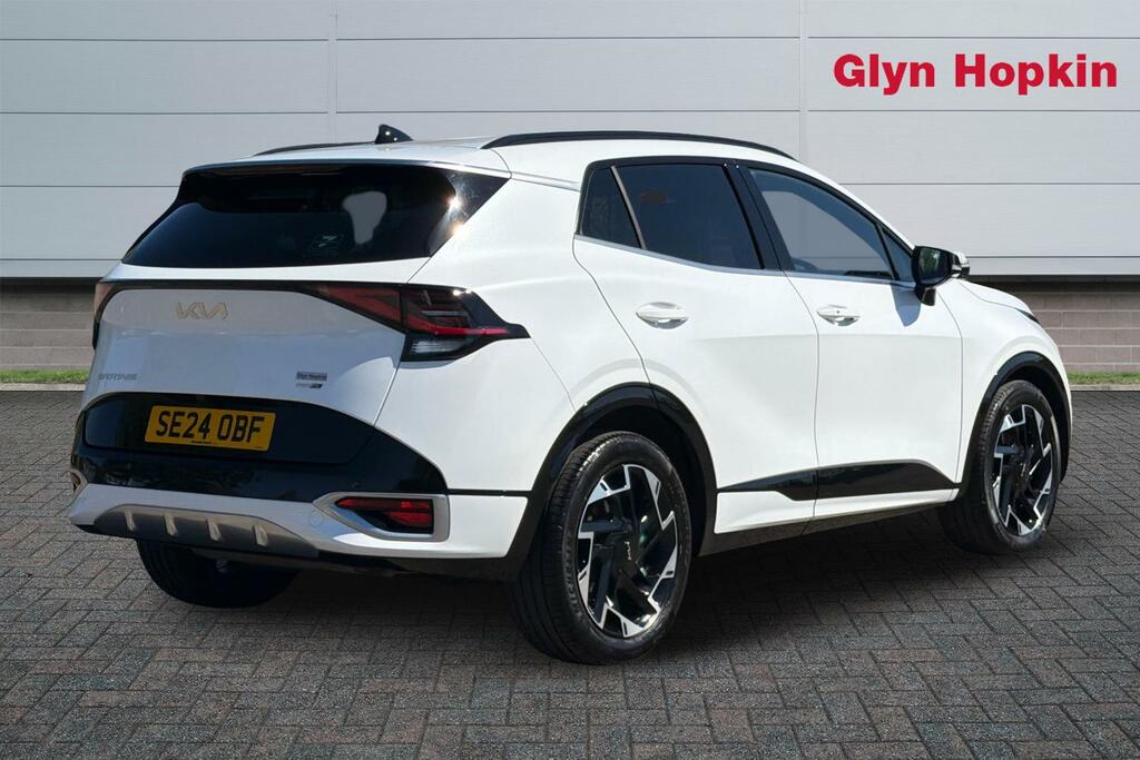 Kia Sportage 1.6T Gdi 157 48V Isg Gt-line SE24OBF White #3