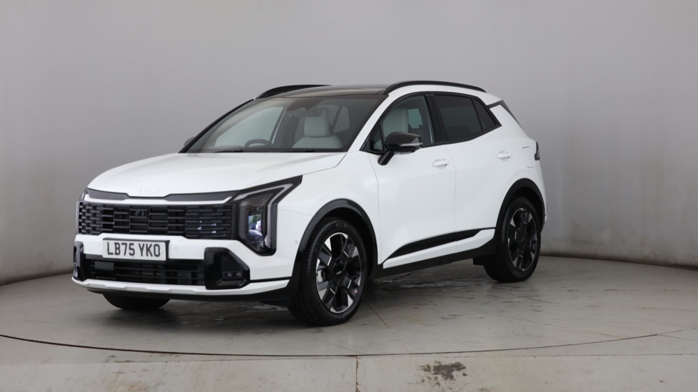 Kia Sportage 1.6T Gdi Hev Gt-line S LB75YKO White #6