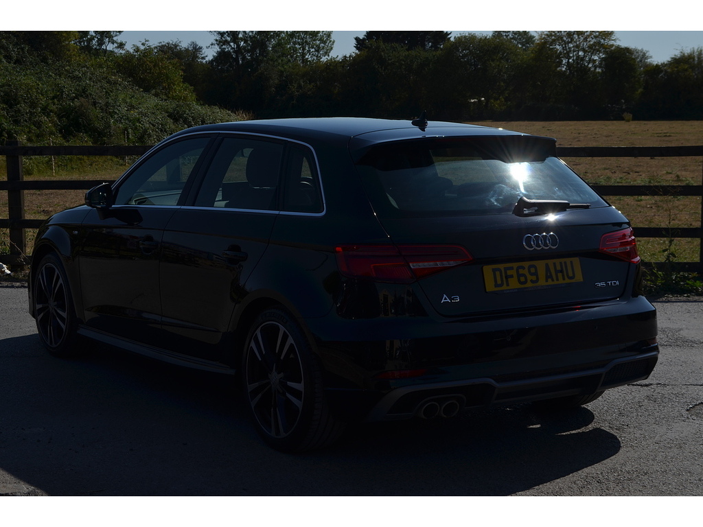Audi A3 Tdi S Line Black #6