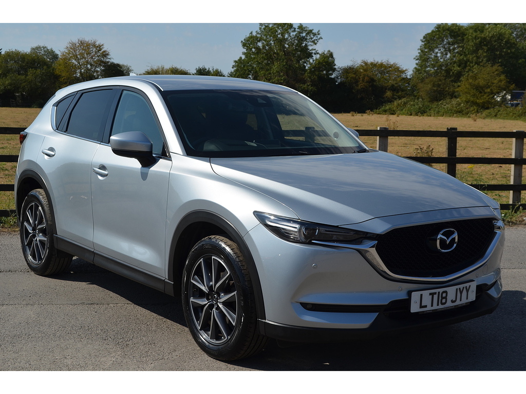 Mazda CX-5 Skyactiv-d Sport Nav Silver