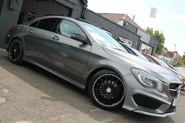 Mercedes-Benz CLA Class 2015 1.6 Cla180 Amg Sport Coupe Grey #2