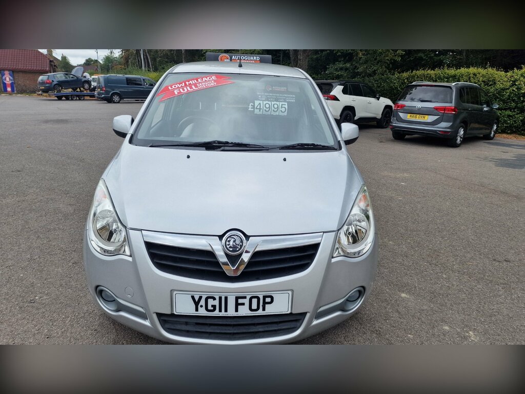 Vauxhall Agila 1.2 Vvt Ecoflex S Mpv Euro 5 Ac Silver #2