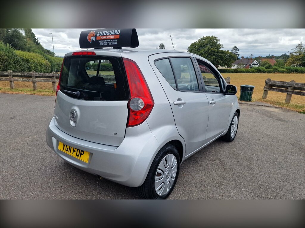 Vauxhall Agila 1.2 Vvt Ecoflex S Mpv Euro 5 Ac Silver #6