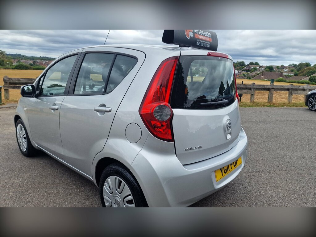 Vauxhall Agila 1.2 Vvt Ecoflex S Mpv Euro 5 Ac Silver #4