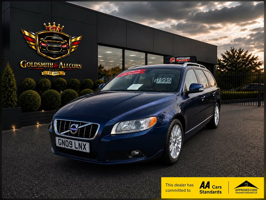Volvo V70 2.4 D5 Se Lux Premium Estate Geartronic Blue