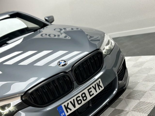 BMW 5 Series 2.0 530E 9.2Kwh M Sport Saloon Plug-in KV68EYK Blue #6